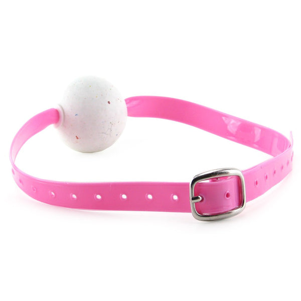Pink Candy Jawbreaker Ball Gag, image 5